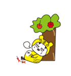 pretend to be a tiger to prey on the pig（個別スタンプ：17）