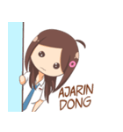 Indonesia School Girl（個別スタンプ：2）