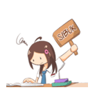 Indonesia School Girl（個別スタンプ：10）