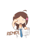 Indonesia School Girl（個別スタンプ：11）