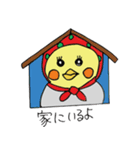 おかめインコの夫婦（個別スタンプ：17）