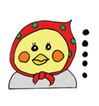おかめインコの夫婦（個別スタンプ：24）