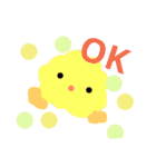 カラフルポップ妖精＆幽霊ちゃん英語日本語（個別スタンプ：34）