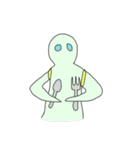 宇宙人達の日常編 英語版（個別スタンプ：28）