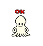 かわいいイカスタンプ（個別スタンプ：1）
