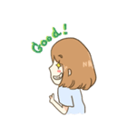 Fat Short Girl（個別スタンプ：2）
