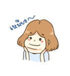 Fat Short Girl（個別スタンプ：5）