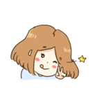 Fat Short Girl（個別スタンプ：9）