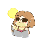 Fat Short Girl（個別スタンプ：10）