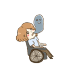 Fat Short Girl（個別スタンプ：12）