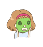 Fat Short Girl（個別スタンプ：16）