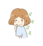 Fat Short Girl（個別スタンプ：19）
