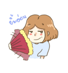 Fat Short Girl（個別スタンプ：25）