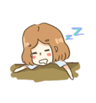 Fat Short Girl（個別スタンプ：26）