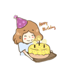 Fat Short Girl（個別スタンプ：27）