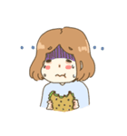 Fat Short Girl（個別スタンプ：28）
