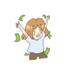Fat Short Girl（個別スタンプ：31）