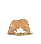 Fat Short Girl（個別スタンプ：32）