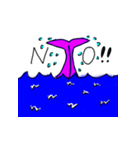 腹巻クジラ（個別スタンプ：13）