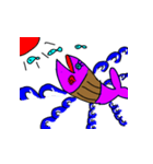 腹巻クジラ（個別スタンプ：14）