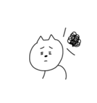 すごくゆるいねこのスタンプ（個別スタンプ：10）