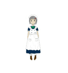 もずメイド（個別スタンプ：1）