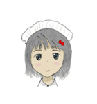 もずメイド（個別スタンプ：2）