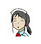 もずメイド（個別スタンプ：4）