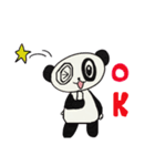 双子の仲良しパンダ2~日常編（個別スタンプ：1）