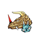 怪獣アイロス 大暴れ（個別スタンプ：28）