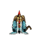 怪獣アイロス 大暴れ（個別スタンプ：33）