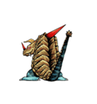 怪獣アイロス 大暴れ（個別スタンプ：36）