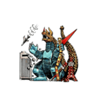 怪獣アイロス 大暴れ（個別スタンプ：37）