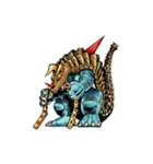 怪獣アイロス 大暴れ（個別スタンプ：38）