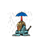 怪獣アイロス 大暴れ（個別スタンプ：40）