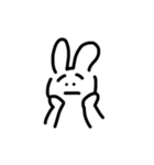 エブリデイうさちゃん（個別スタンプ：1）
