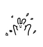 エブリデイうさちゃん（個別スタンプ：3）