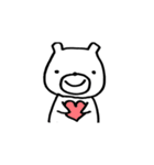 くまぽ。日常に使えるシリーズ（個別スタンプ：24）