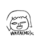 WAKA(MO)×2〜しげきはウチらの妖精版〜（個別スタンプ：1）