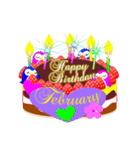 2月の誕生日♥日付入り♥ケーキでお祝い♪（個別スタンプ：30）