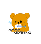enthusiastic bear（個別スタンプ：1）