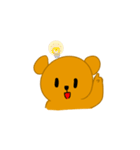 enthusiastic bear（個別スタンプ：15）