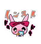 うさぎゃちゃんの日常（個別スタンプ：28）