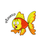 GoldFish Lovely（個別スタンプ：3）