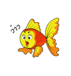 GoldFish Lovely（個別スタンプ：4）