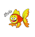 GoldFish Lovely（個別スタンプ：6）