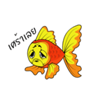 GoldFish Lovely（個別スタンプ：8）