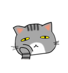 アメショと思ってたらサバトラだった猫（個別スタンプ：10）