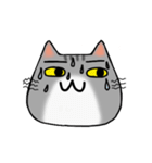 アメショと思ってたらサバトラだった猫（個別スタンプ：23）