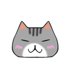 アメショと思ってたらサバトラだった猫（個別スタンプ：27）